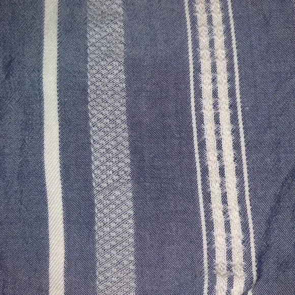 Hollister striped chambray spaghetti strap top, size L - Picture 2 of 5